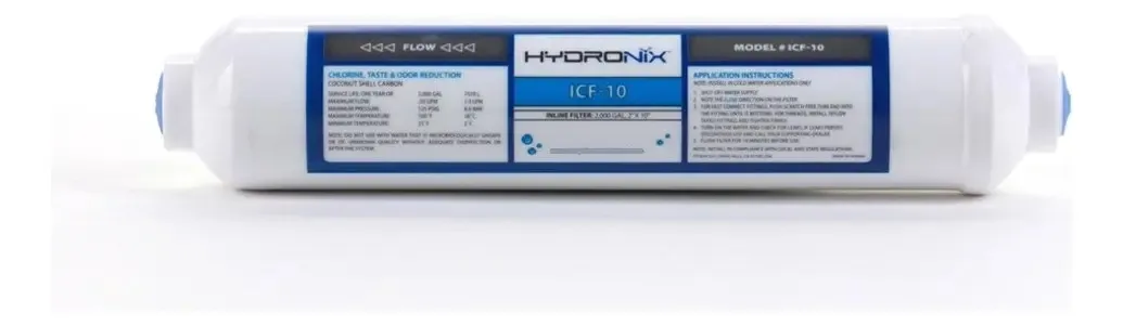 Filtro de água de coco Hydronix Icf-10 Ro para geladeira