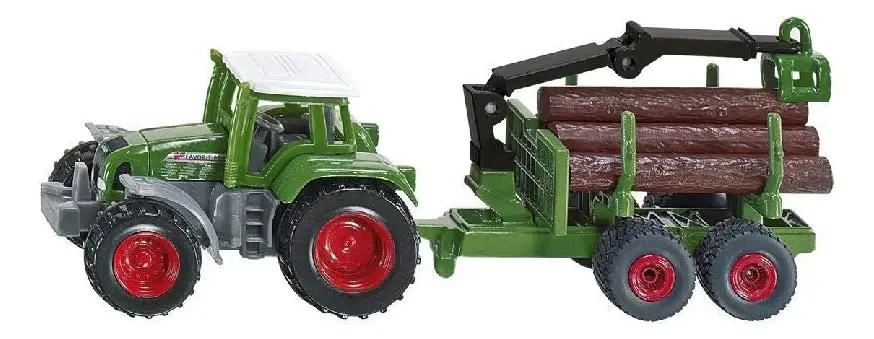 Siku - Trator com Reboque Florestal