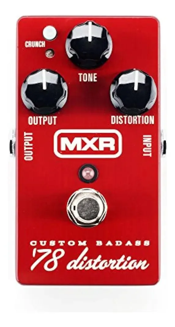 Distorção Mxr personalizada Badass 78