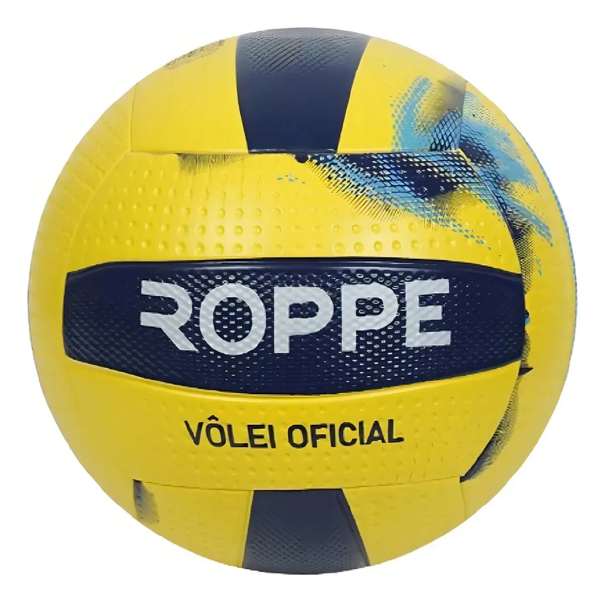 Bola De Vôlei Roppe Cor Amarelo/azul
