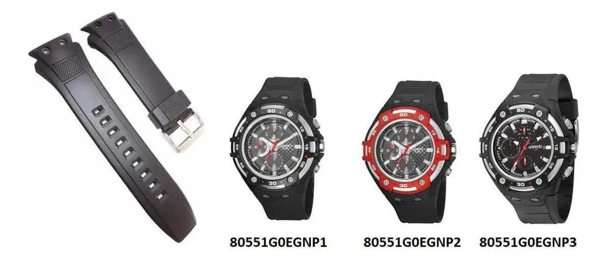 Pulseira Para Relogio Speedp 80551g0egnp1