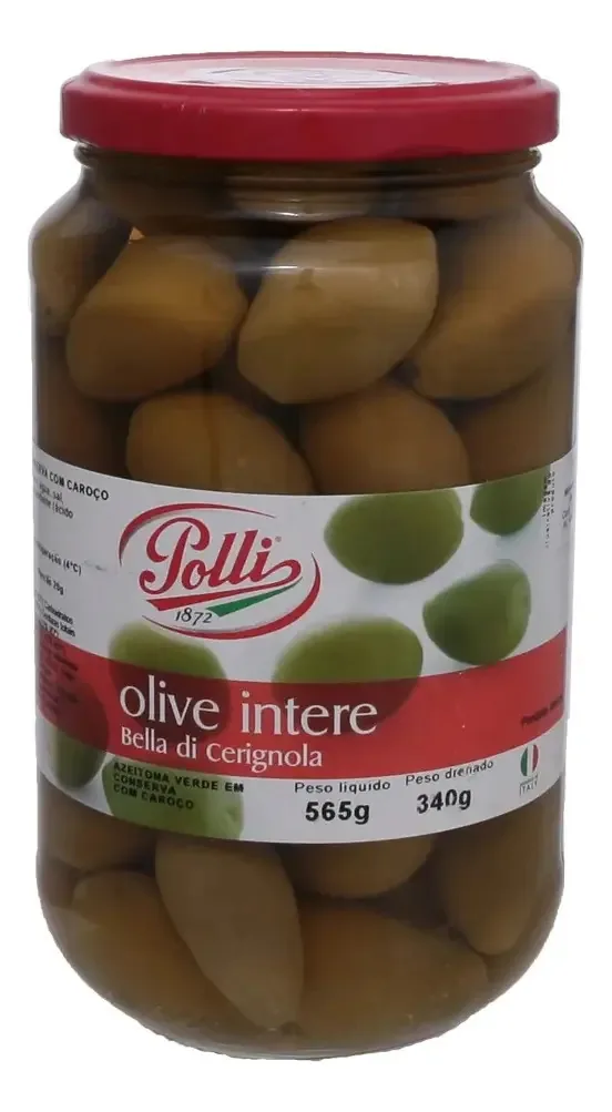 Azeitona Verde Polli 565g