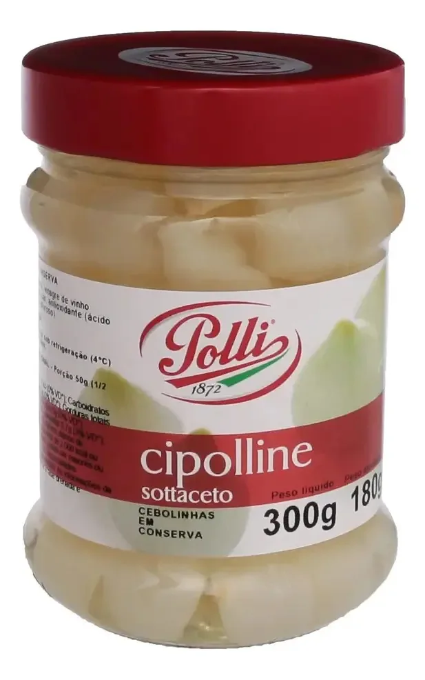 Cebola Agridoce Pequena Polli 300g