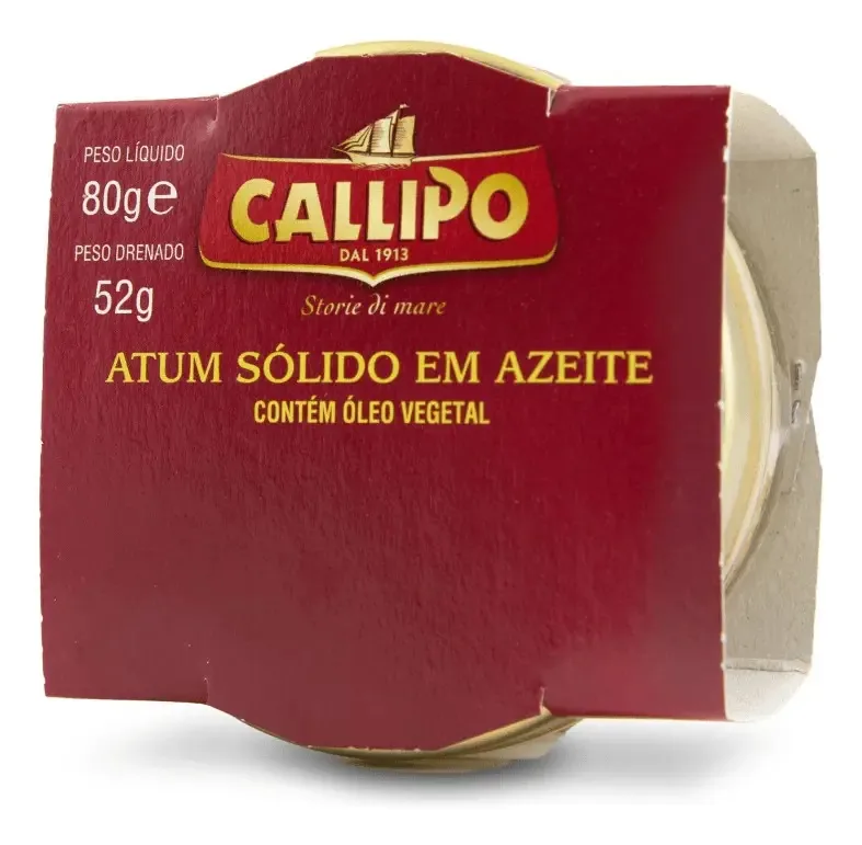 Atum Sólido Em Azeite Callipo 80g