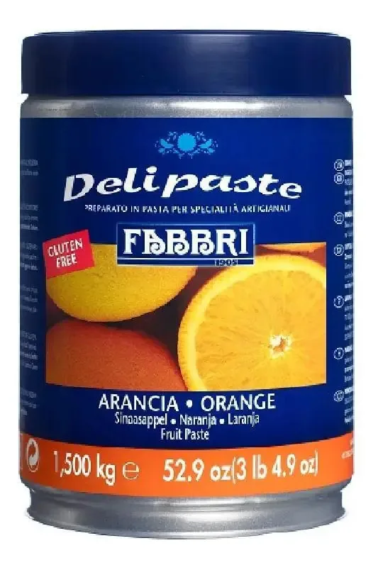 Delipaste Sabor Laranja 1,5kg Fabbri