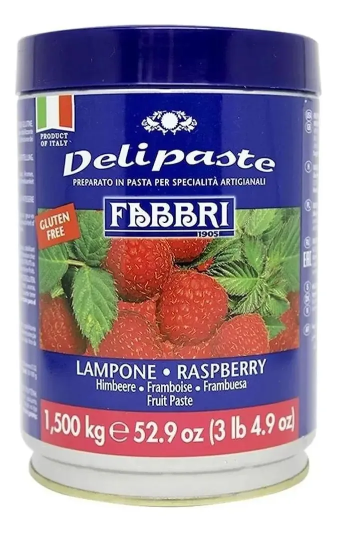 Delipaste Lampone/framboesa 1,5k Fabbri