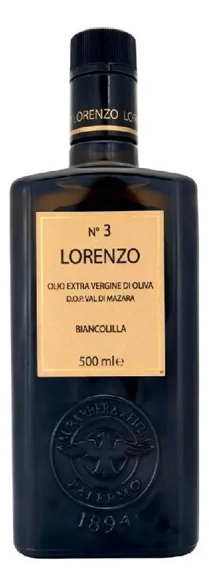 Barbera Lorenzo 3 Sicilian Extra Virgin Olive Oil D.o.p. Val Di Mazara, 16.9 Ounce