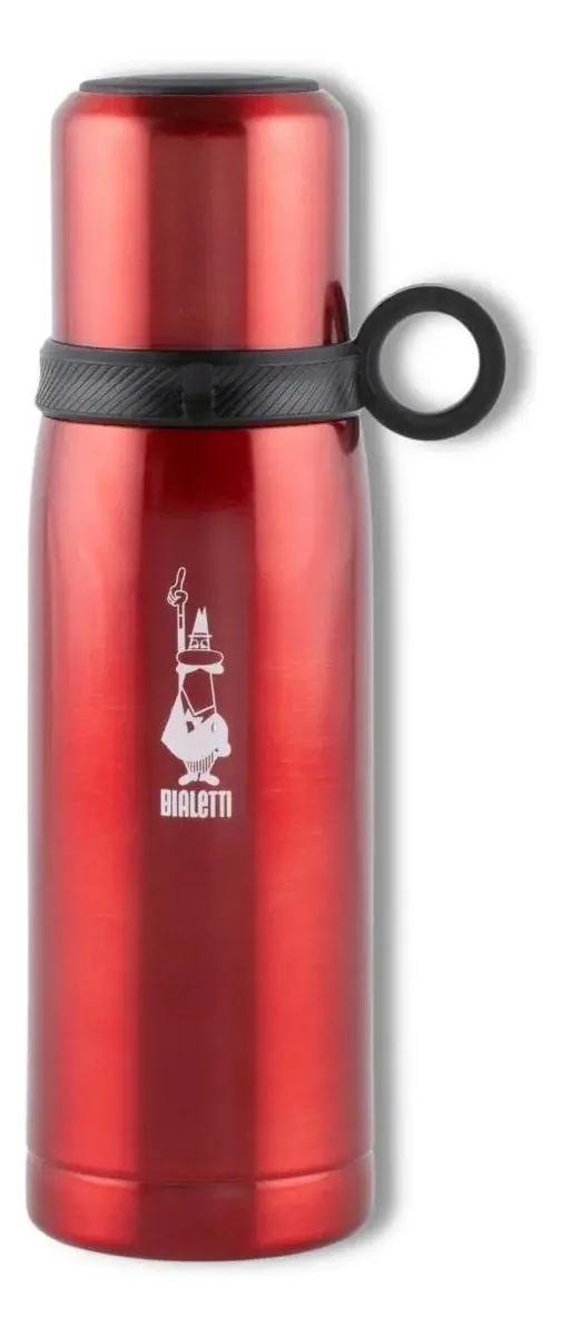 Garrafa Térmica Café Chá Água Bialetti Thermos 460ml Inox