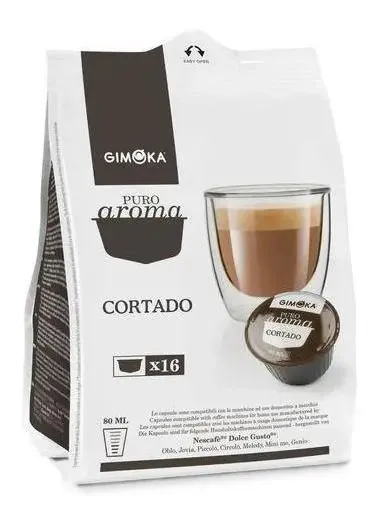 Cafe Cortado Compatíveis Dolce Gusto - 16 Capsulas