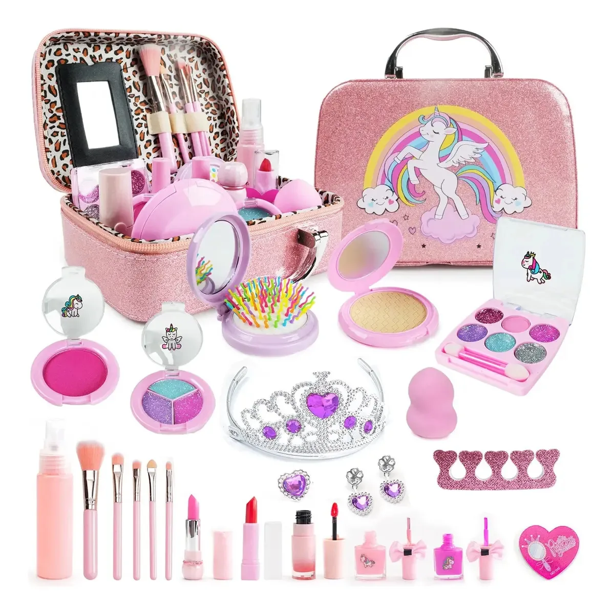 Kit de maquiagem para meninas Conjunto de maquiagem