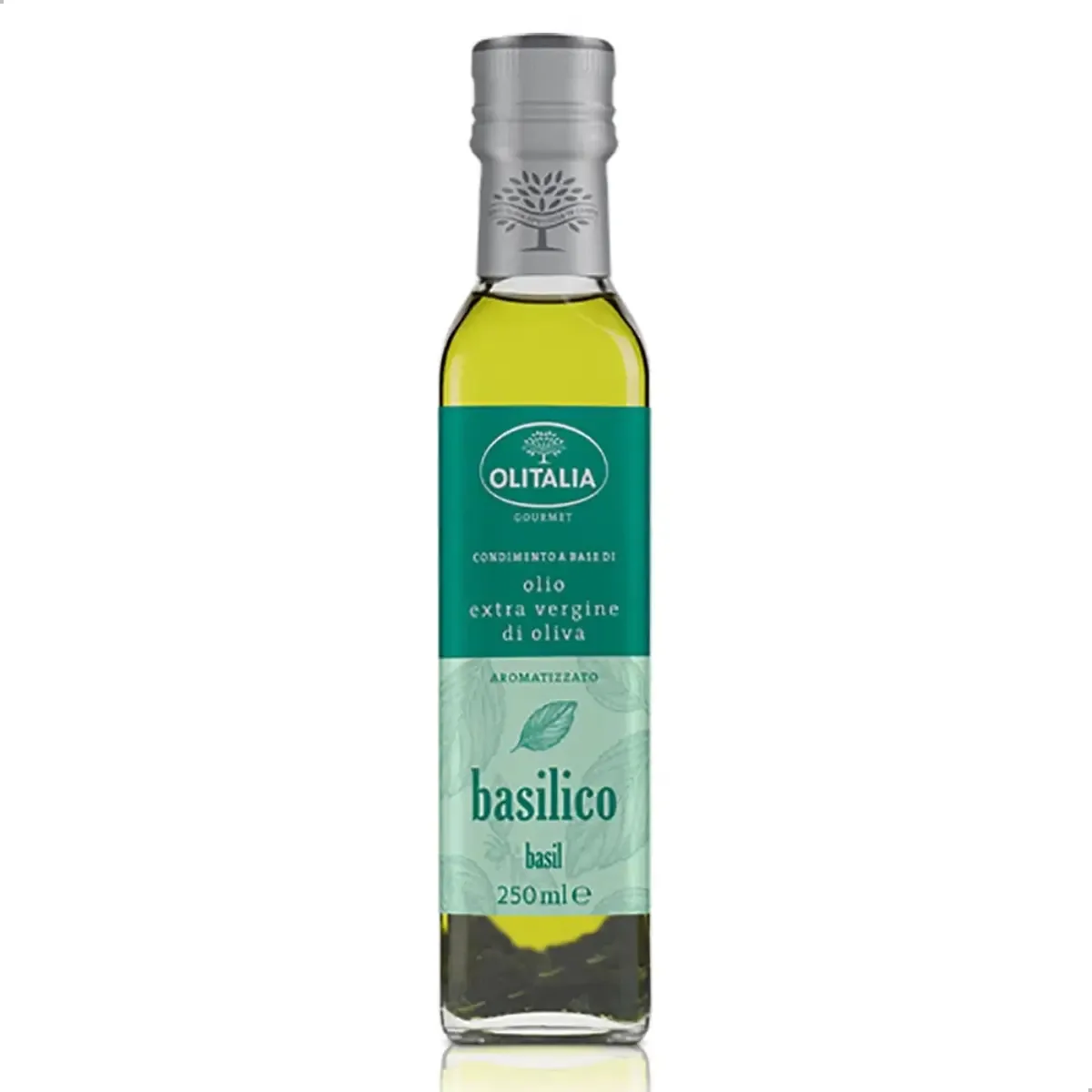 Azeite Condimentado Especial Olitalia Aroma Basilico 250ml