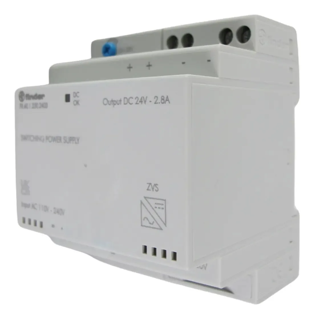 Fonte de alimentação Finder 24vdc 2.5a 60w
