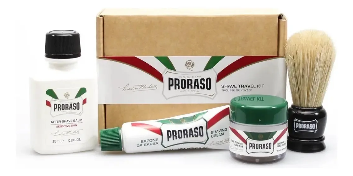 Kit de barbear Proraso Travel