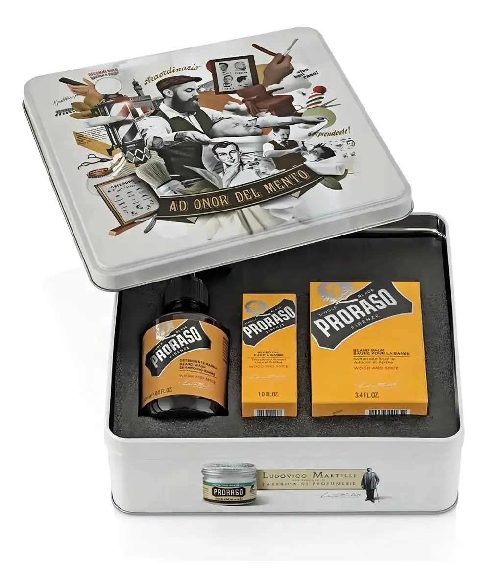 Kit Proraso Madeira e Especiarias