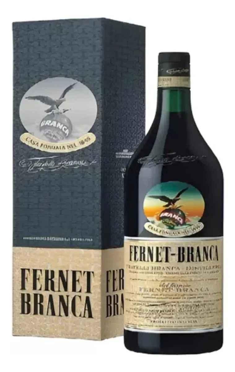Fernet Branca Italiana 3 Litros