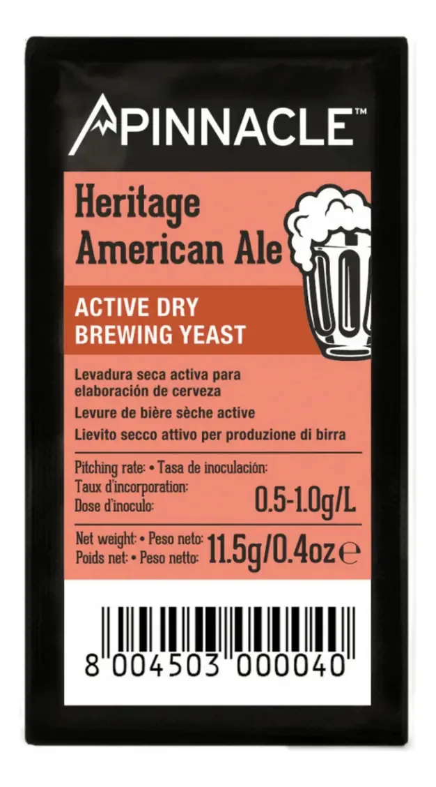 Fermento Ale Pinnacle Heritage American 18-22°C 11g