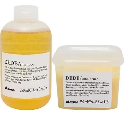 Shampoo E Condicionador Dede Davines