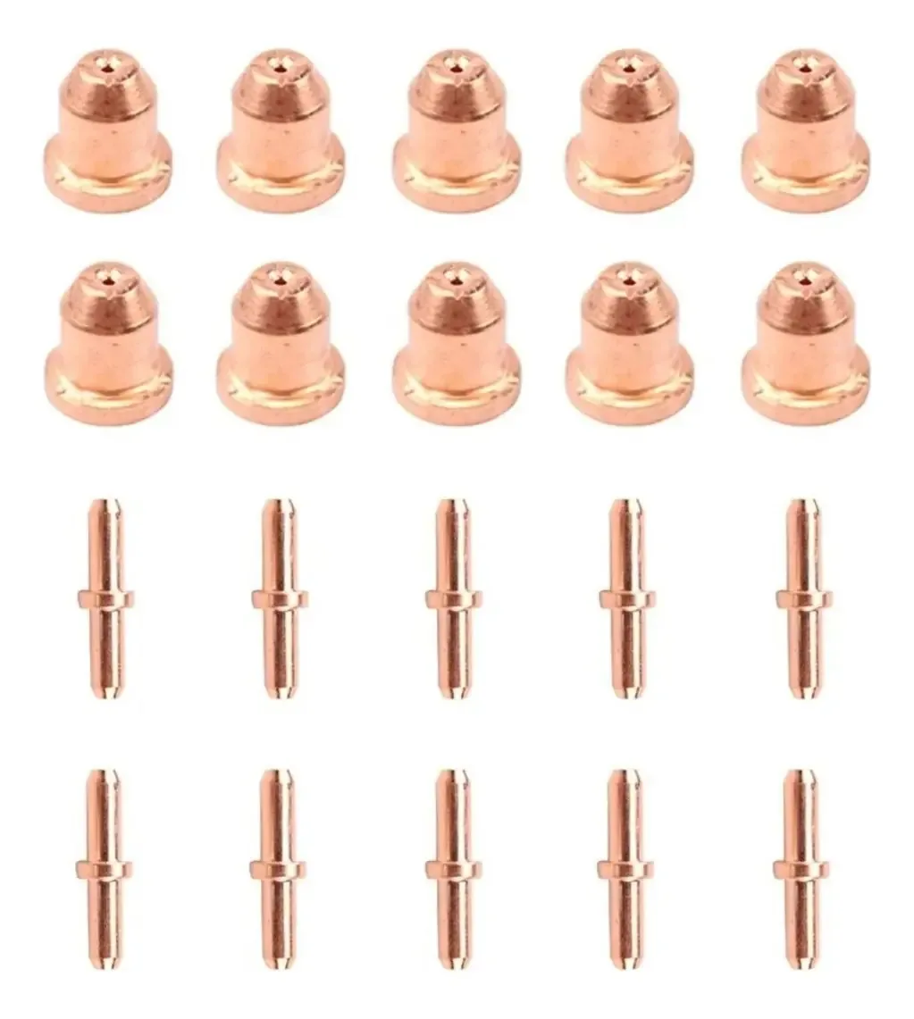 Kit de tochas de plasma de 10 consumíveis compatível com Salkor P8018