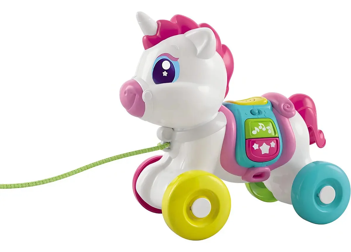 Brinquedo eletrônico de pesca Clementoni Baby Unicorn