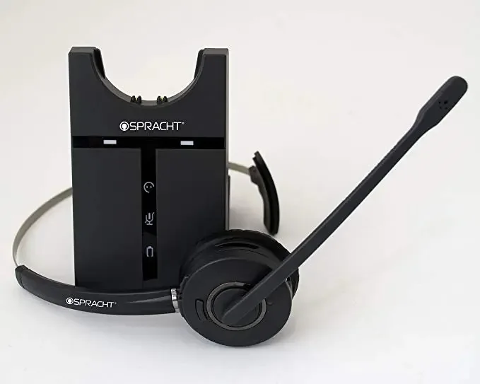 Fones de ouvido USB Zum Maestro com alcance sem fio Softphone Dect