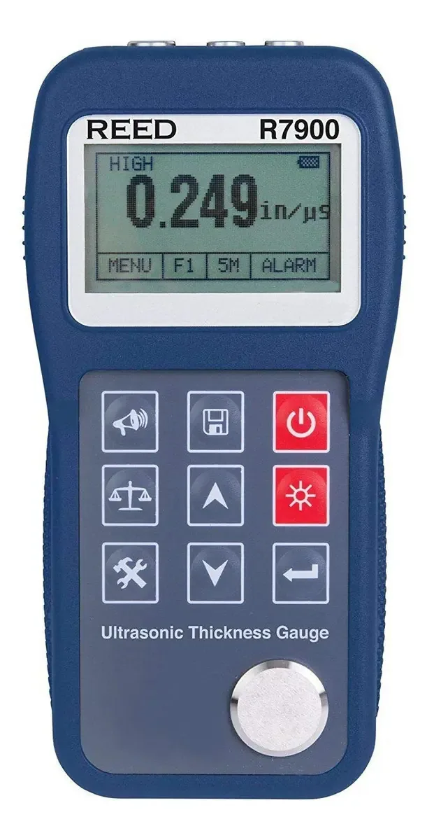 Medidor de espessura ultrassônico Reed Instruments R7900, 11