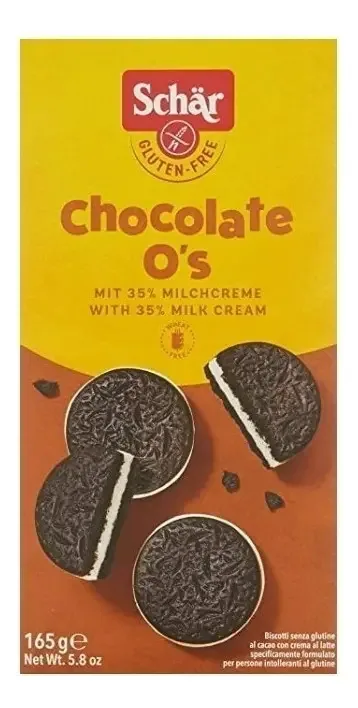 Chocolate O S 165g Schar Cx 6.0