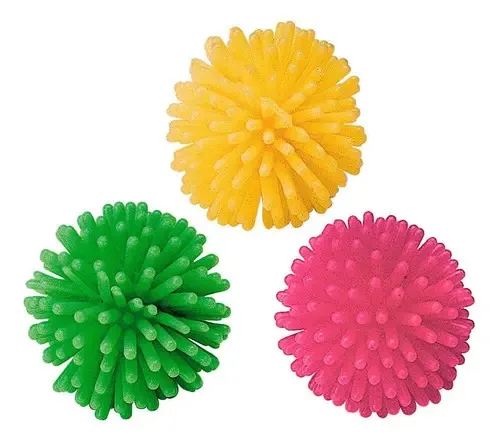 Bola De Espuma Para Gatos N 5402 Cores Sortidas Ferplast 3un