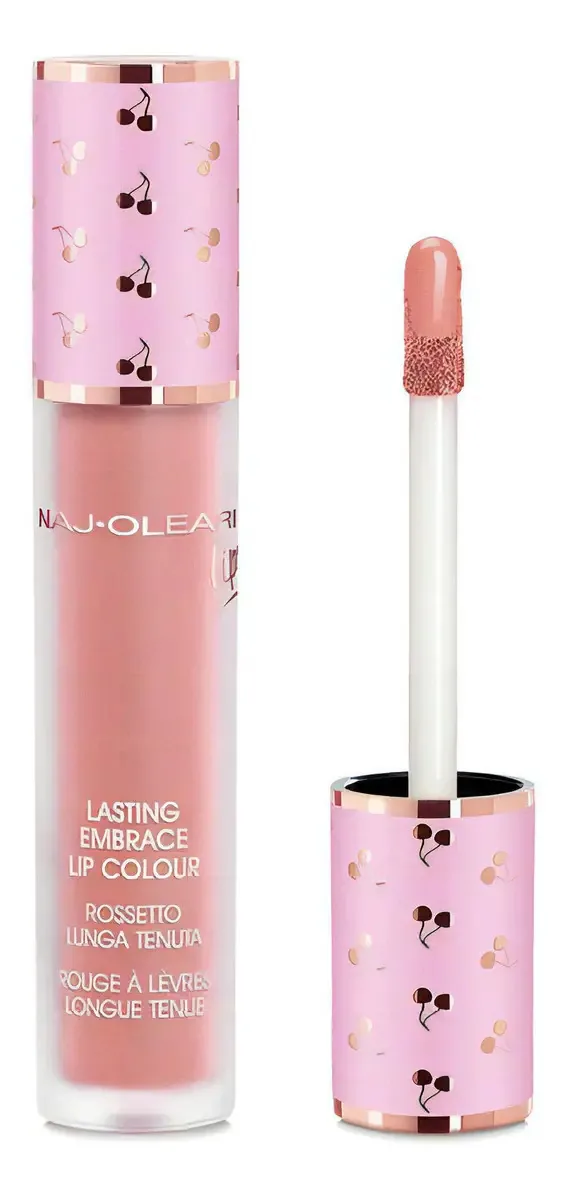 Cor de lábios Naj Oleari Lasting Embrace 01 Biscuit Pink