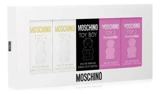 Conjunto De Perfumes Moschino Miniature Collection, 5 Peças