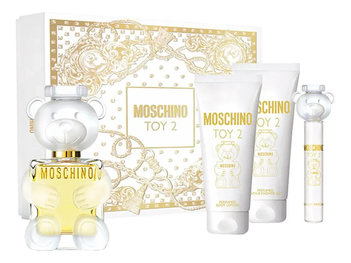 Conjunto de perfumes femininos Moschino Toy 2 Edp 100ml