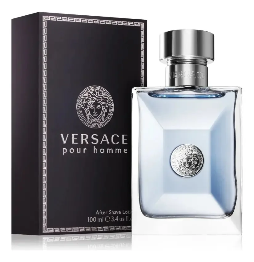 Loção Pós-barba Versace Pour Homme Para Homem 100ml