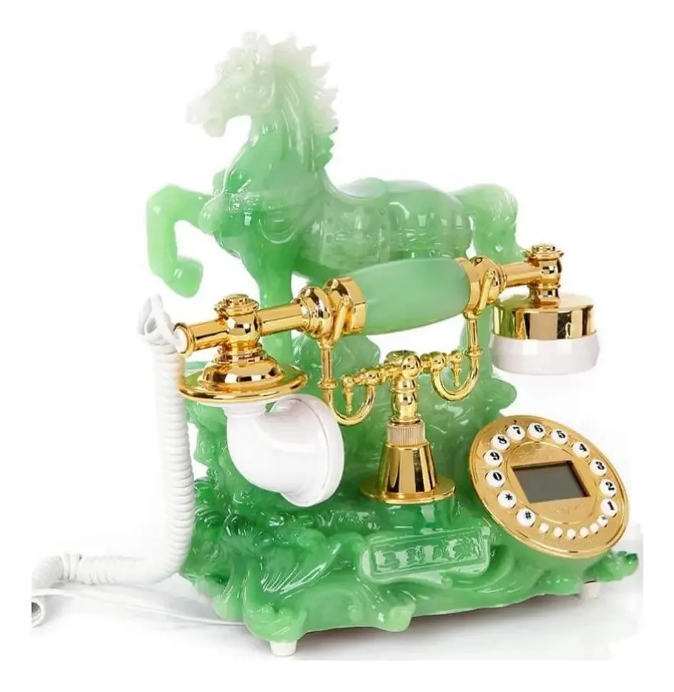 Telefone moderno Telpal Push Dial com telefones F elegantes