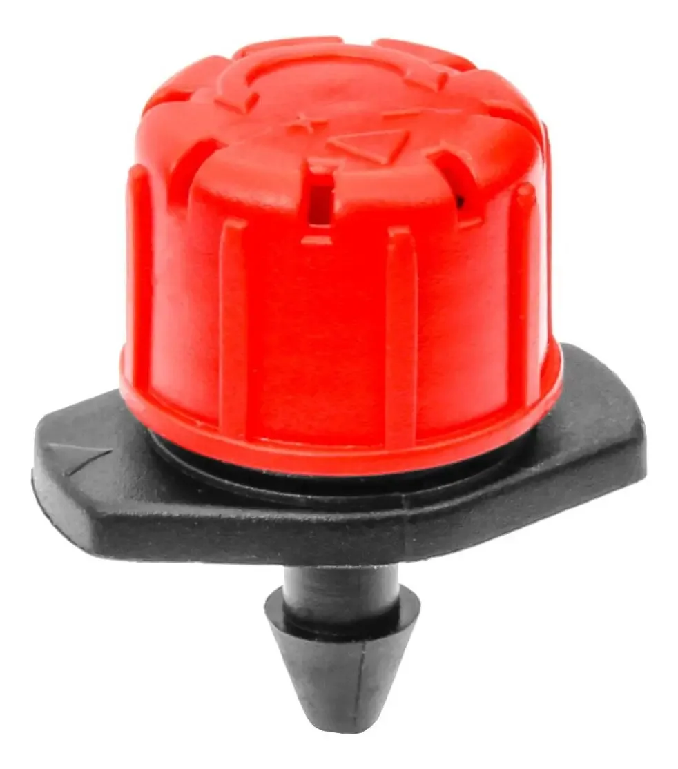 Gotejador de irrigação ajustável Aquaflex Garden 0-40 L/h X20 unidades preto e vermelho