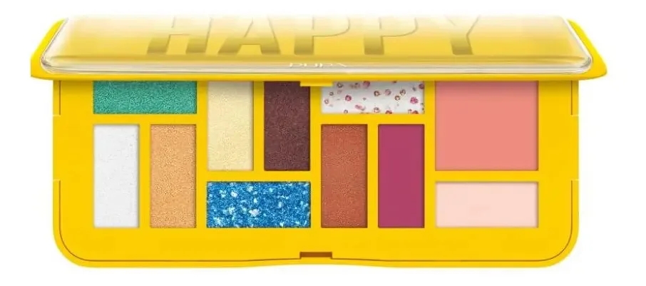 Paleta de Maquiagem Pupa 3d Effect M Happy