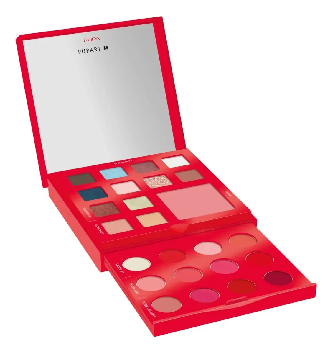 Paleta de Maquiagem Pupa Pupart M Red