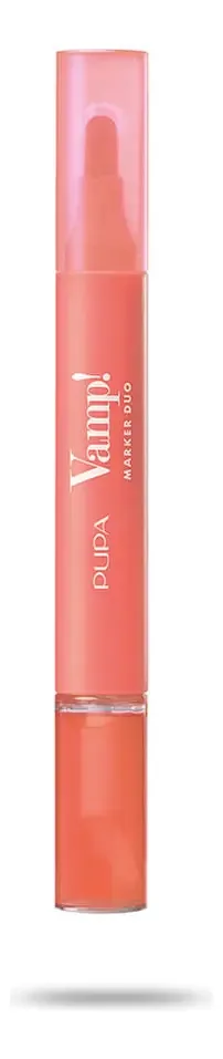 Batom Pupa Vamp! Sorvete de laranja Marker Duo 008