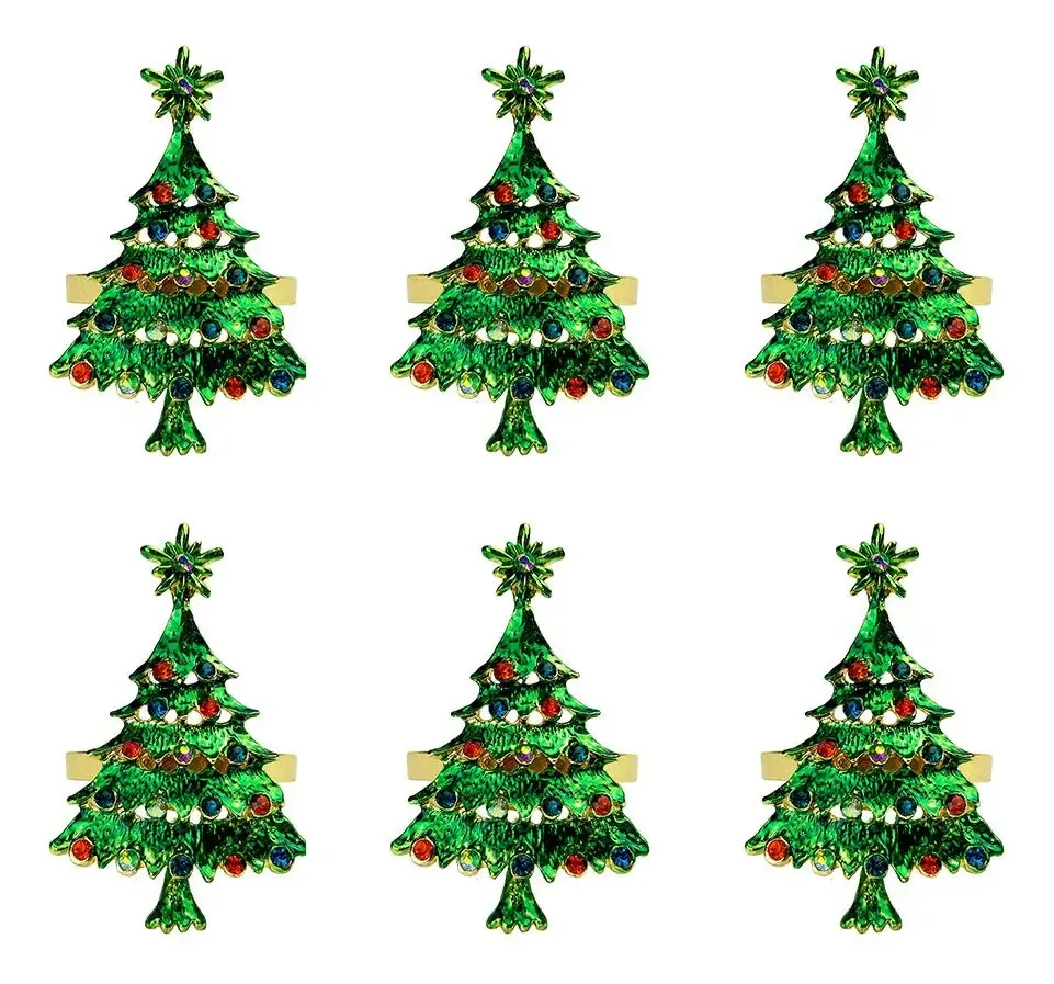 Porta-guardanapos de árvore de Natal Getfitsoo, porta-guardanapos