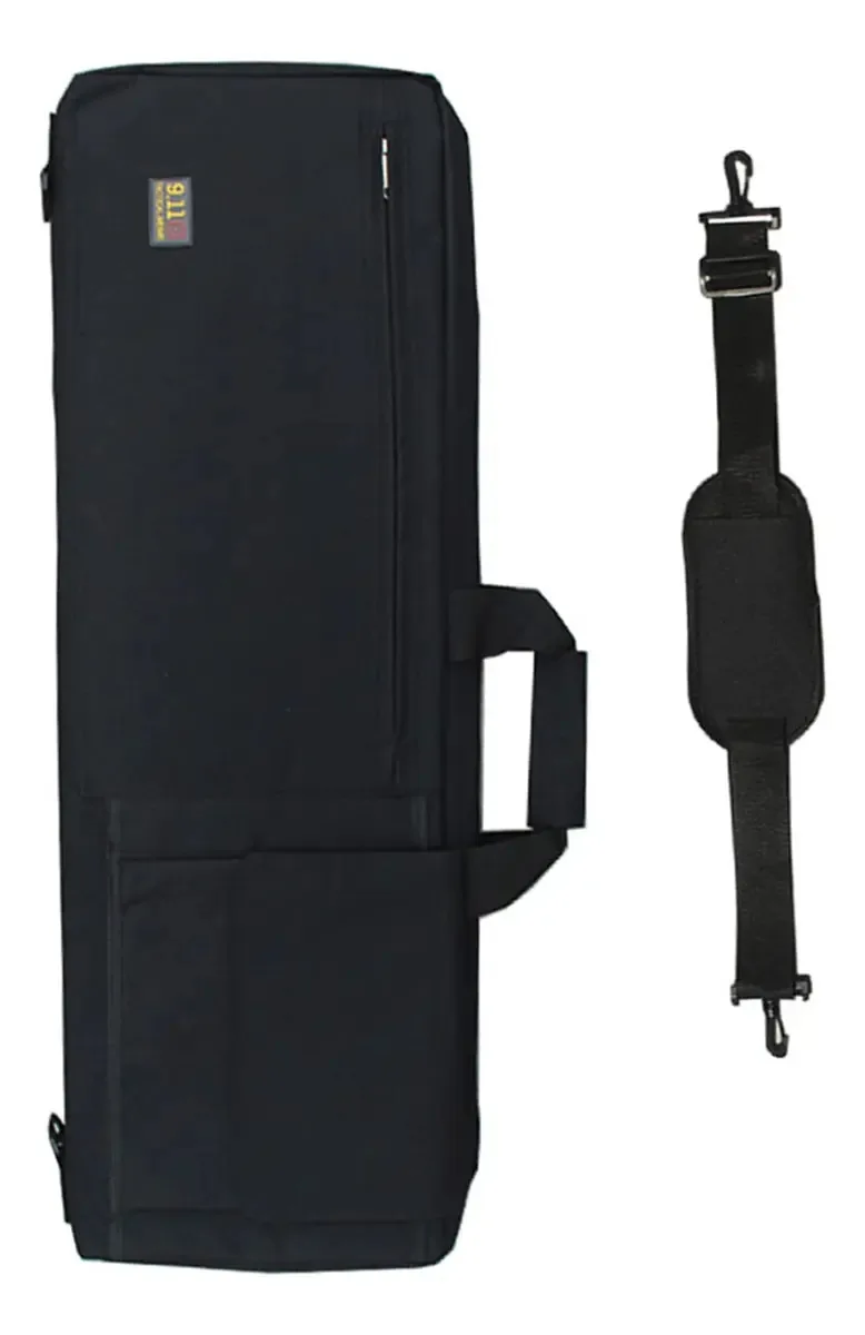 Dfance Coldre para Armas Longas, Bolsa para Rifle Estojo de Transporte de Armas, Mochila Durável para Carabina, Armazenar ou Transportar Rifles Individuais, para Caça Pesca, quadrado, 85cm//33.5in