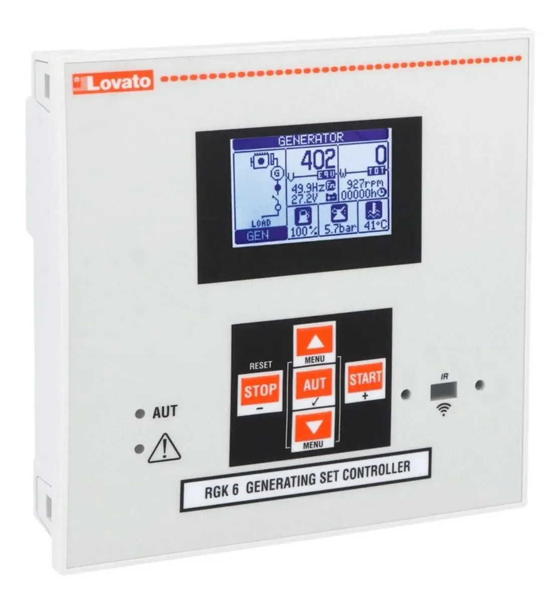 Controle do conjunto gerador Lovato Rgk600 Y