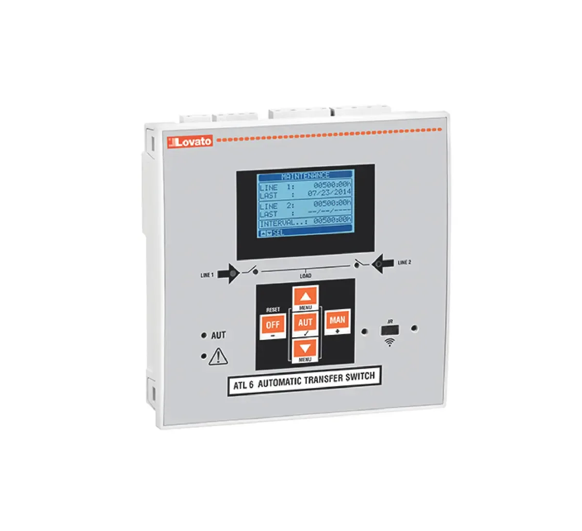 Controle automático Lovato Atl600 (2 fontes)