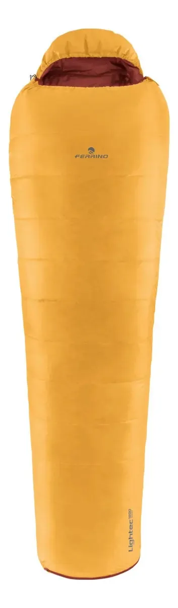 Saco de Dormir Ferrino Lightec 1200 Pluma -4ºC Compacto Amarelo