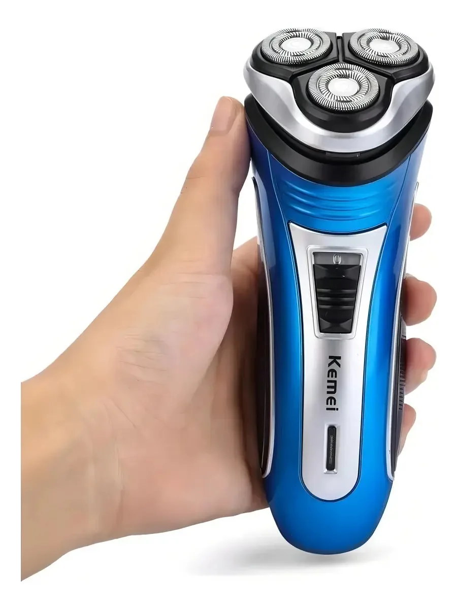 Barbeador Eletrico Sem Fio Kemei 2801