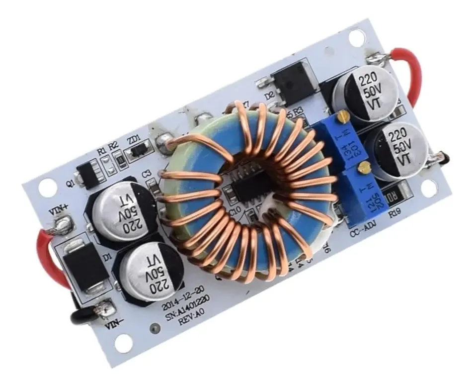 Bukthceml, 1 unidade, conversor de reforço DC-DC, fonte de alimentação móvel de corrente constante, módulo de ampliação de driver de LED 10a 250w