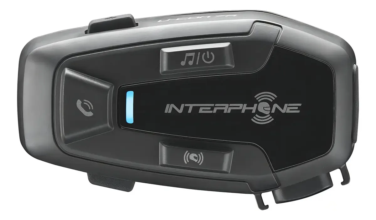 Intercomunicador Capacete Interphone Preto Bluetooth Waterproof Cellularline