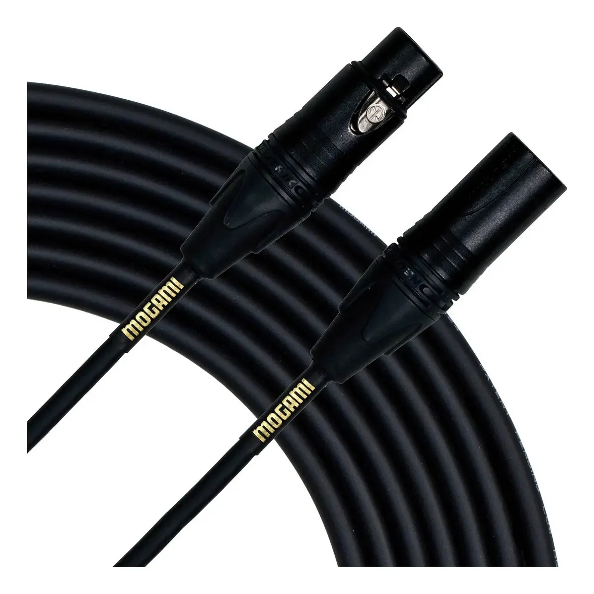Cabo de microfone Mogami Gold Studio XLR para XLR, 3 pés