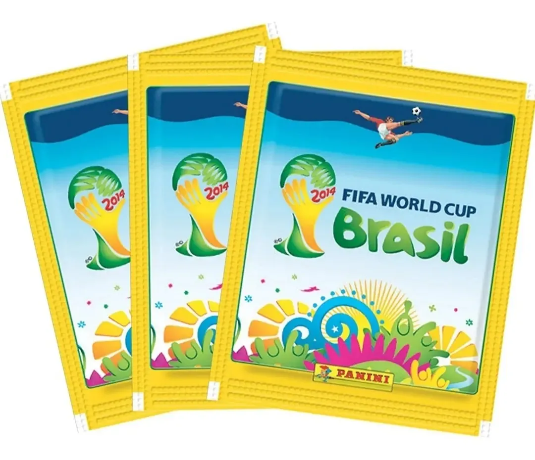 10 Copa do Mundo Brasil 2014 Panini imprime envelopes de álbuns