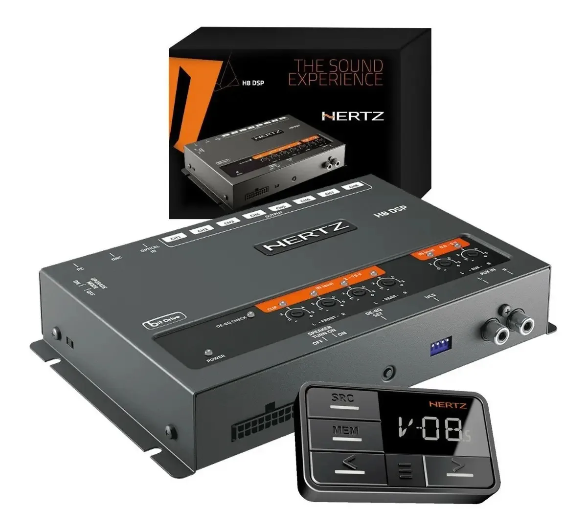 Hertz H8+ RDC DSP de 8 canais