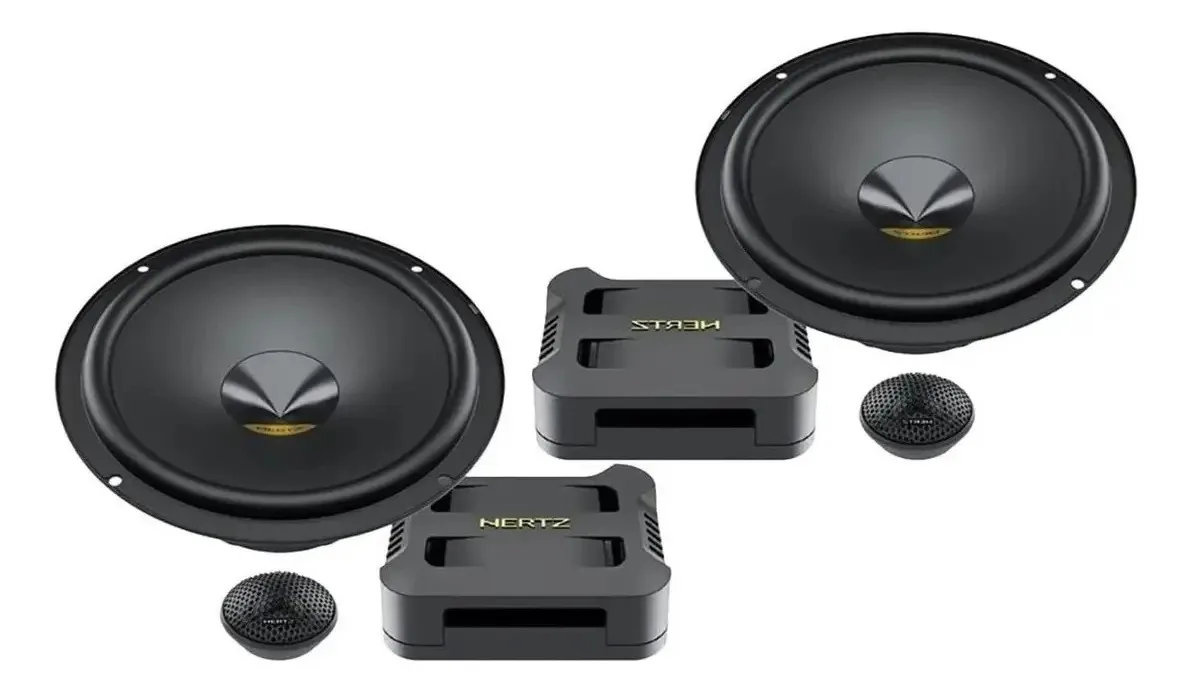 Alto Falante Kit Duas Vias 6 Pol Hertz Dpk 165.3 Ed Limitada