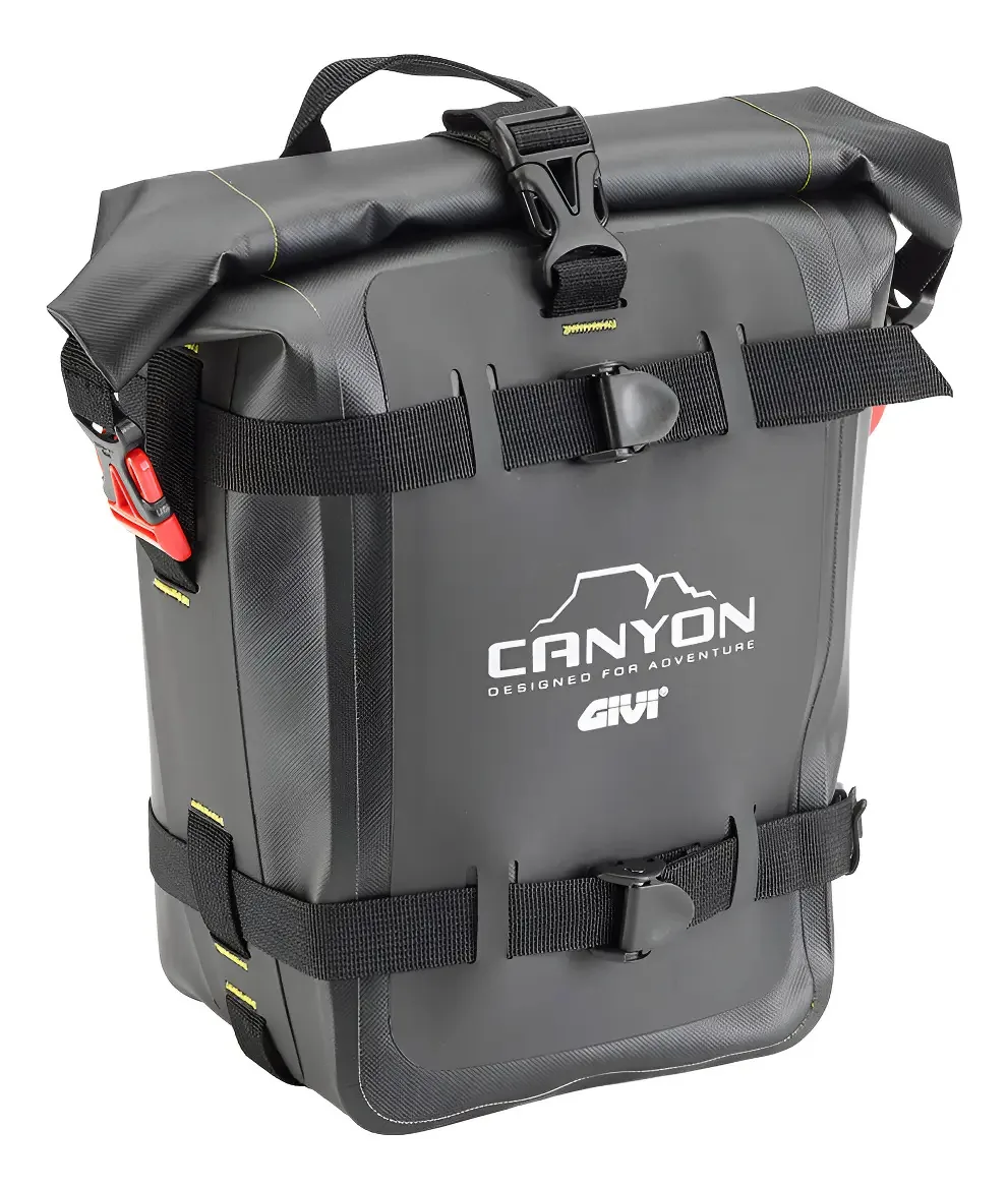 Bolsa resistente à água Givi Canyon Grt722 8 L. Teo Motos Color Black