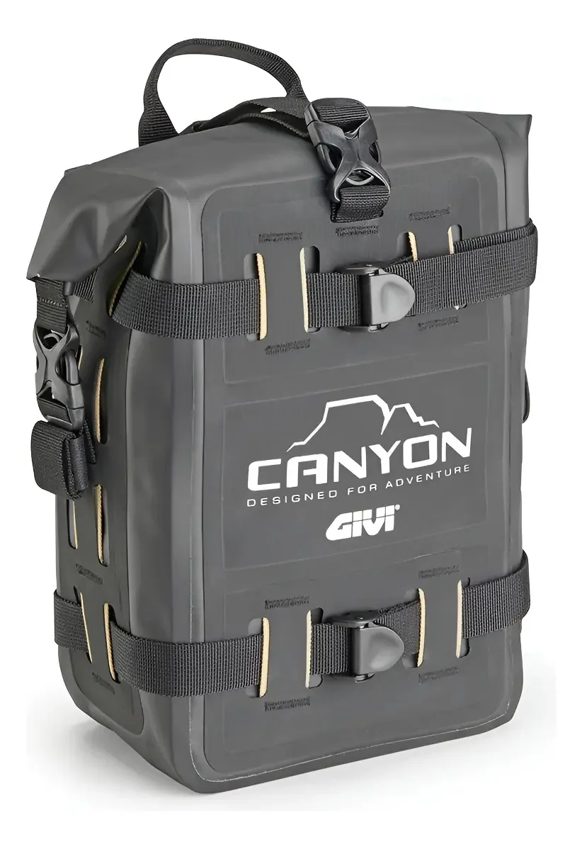 Bolsa de carga impermeável Givi de 8 litros na cor preta Teo Motos